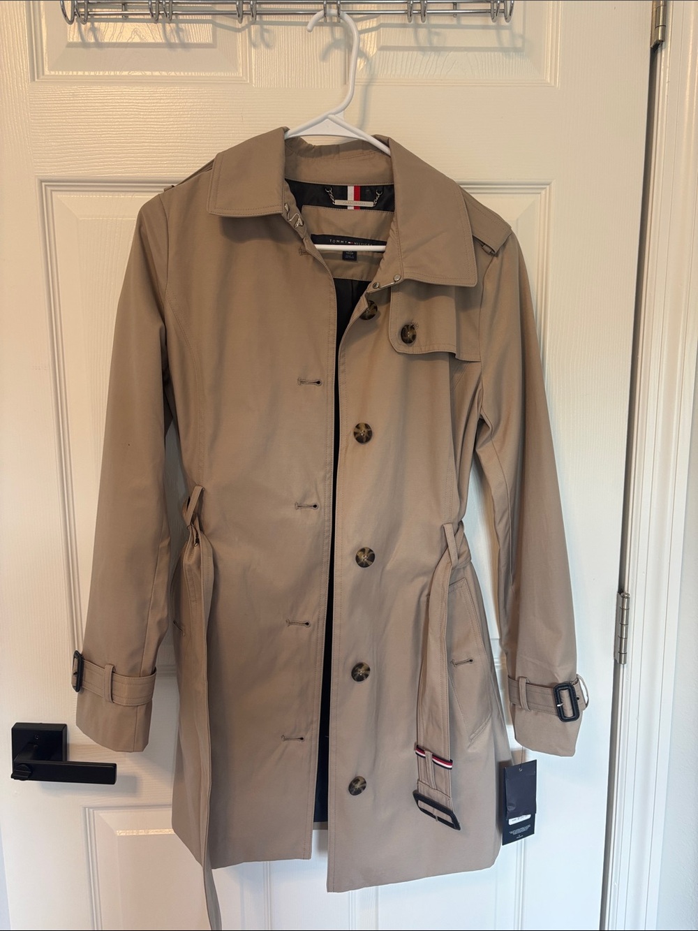 Tommy Hilfiger Classic Khaki Trench Coat